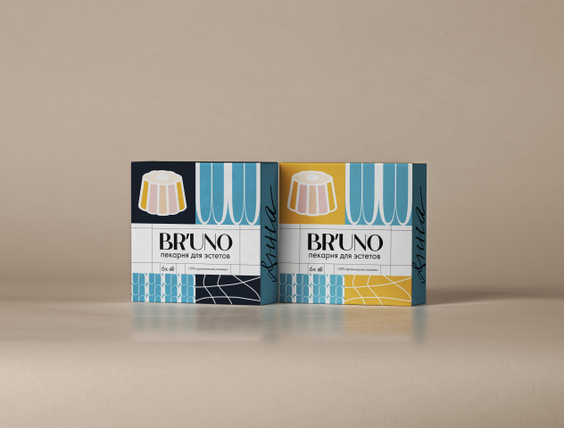 Дизайн упаковки для доставки выпечки