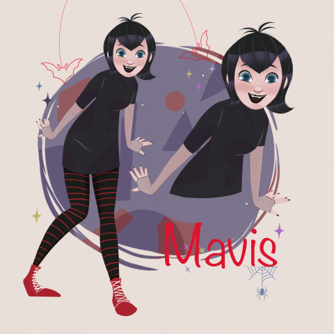Концепт-персонаж Mavis Dracula