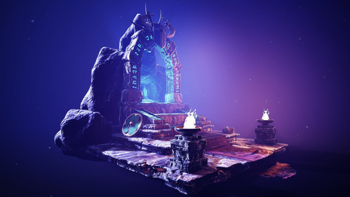 Алтарь 3D для игры