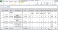 Приготовление таблиц Excel для загрузки продукции через 1C