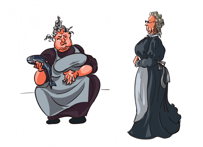 Разработка персонажей для книги