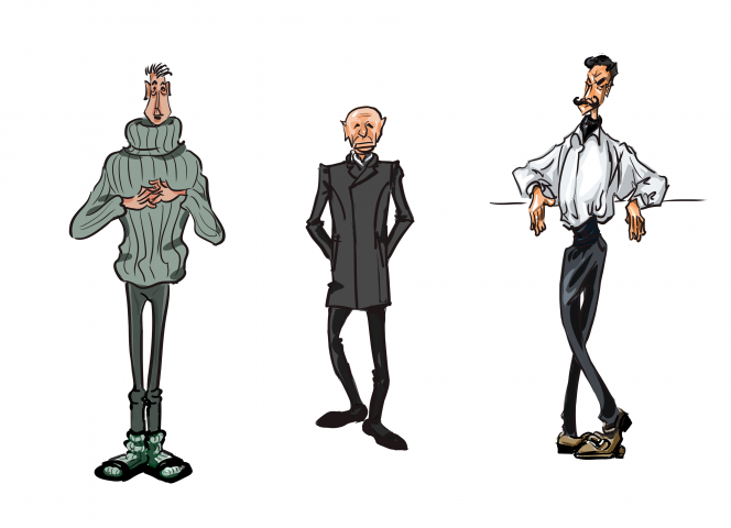 Разработка персонажей для книги