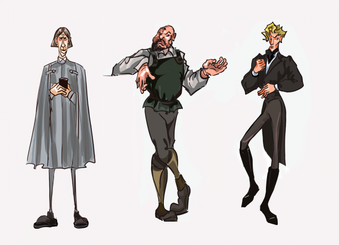 Разработка персонажей для книги