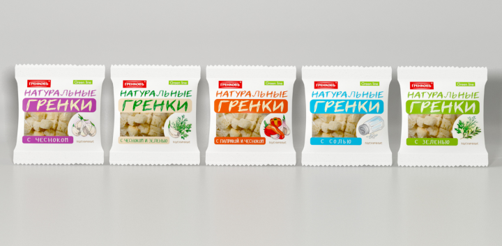 Greenline Натуральные гренки