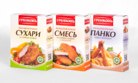 Линейка панировочных сухарей.