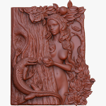 3d модель для ЧПУ - Ева