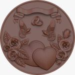 Медаль для свадьбы (Medal for the wedding)