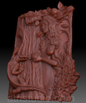3d модель для ЧПУ - Ева