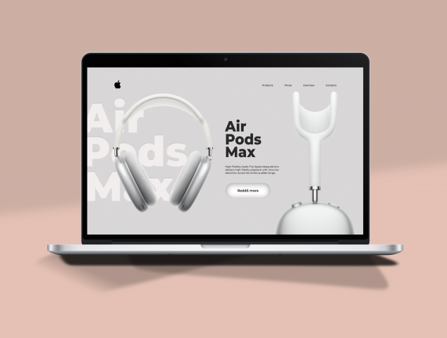 главный экран для AirPods Max