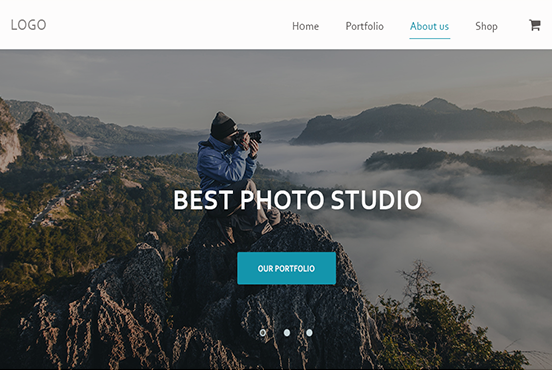 Сайт Фотостудии