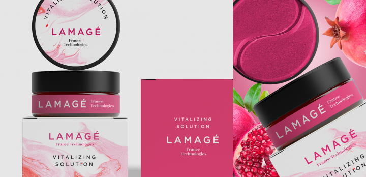 Этикетка и коробка для патчей под глаза