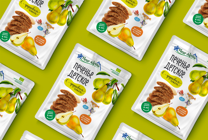 Упаковка для детского печенья