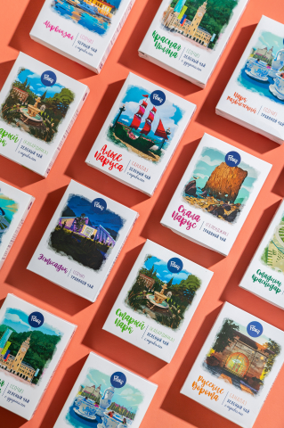 Упаковка для чая Floris