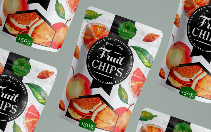Упаковка для фруктовый чипсов Fruit Chips