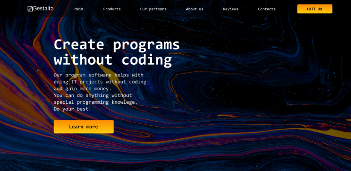 Gestalta лендинг