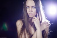 Beauty портрет "In spotlights"