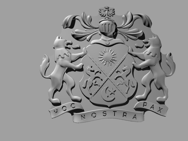 герб для чпу фрезы