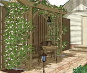 Эскизный проект зоны отдыха