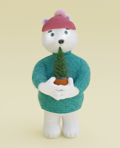Cute bear