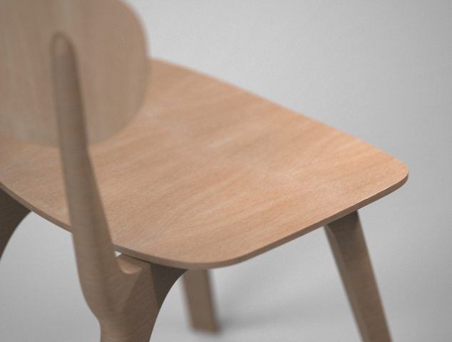 Дизайн и визуализация стула