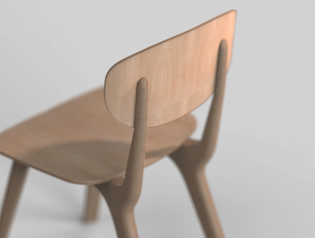 Дизайн и визуализация стула