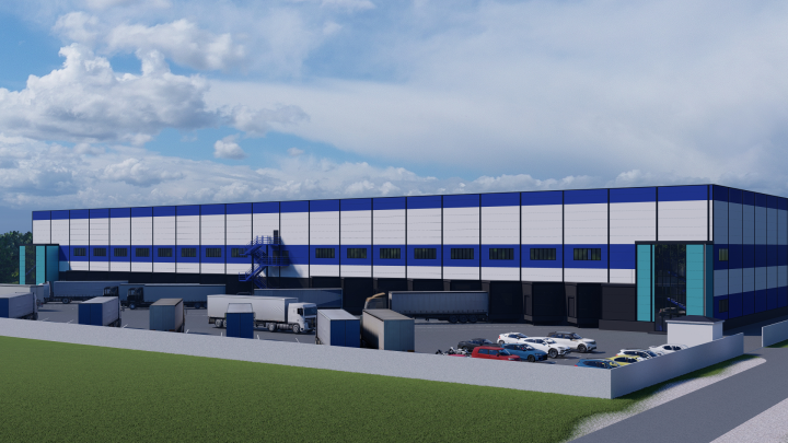 Складское здание 10000 м2 с АБК