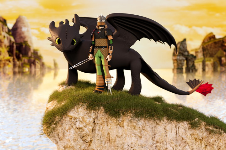 Моделирование  и визуализация мульт героев