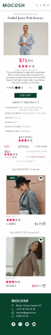 MOBILE VERSION ONLINE STORE MOCOSH
