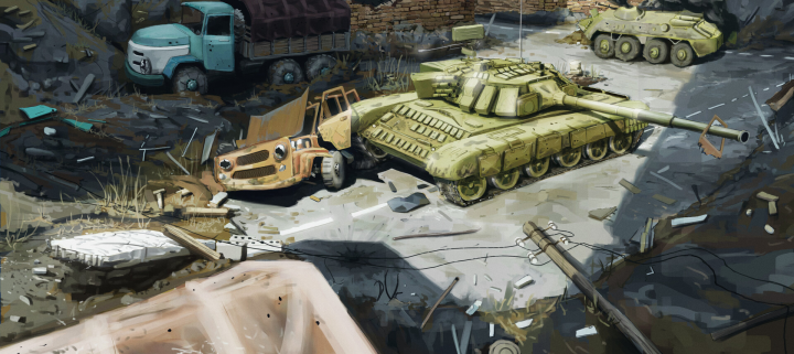 Концепт кадра 2 (личная работа)