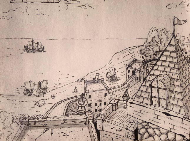 Эскиз окружения