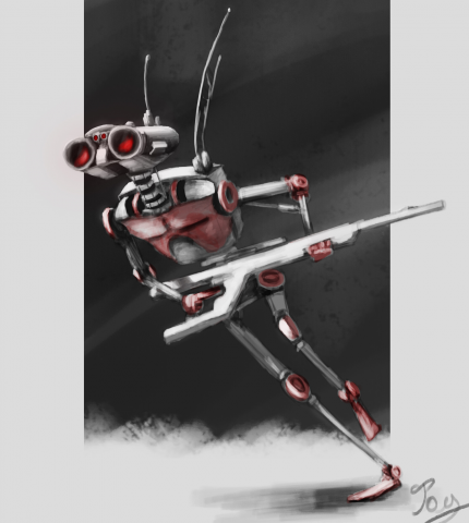 Концепт арт робота