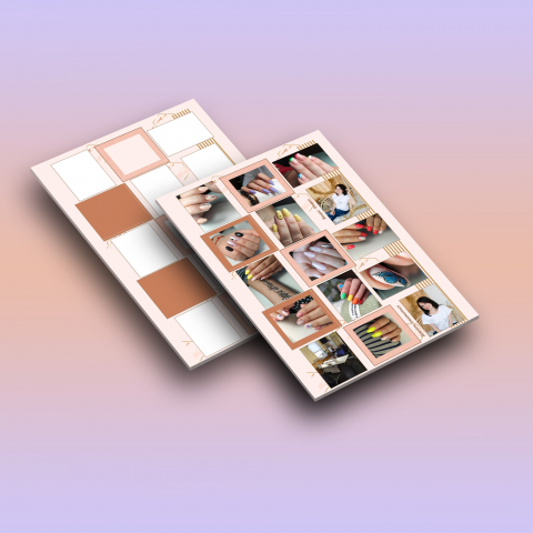 Бесконечная лента инстаграм для мастера маникюра