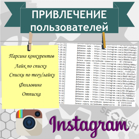 Продвижение Instagram аккаунтов (целевая аудитория)