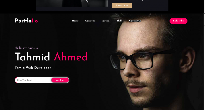 Website for your portfolio