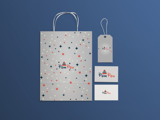 Разработка логотипа и фирменного стиля для магазина шапок