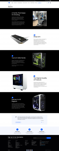 Интернет-магазин техники, учебный проект