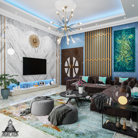 элегантный дизайн интерьера