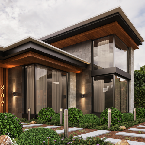 Внешний дизайн современного дома