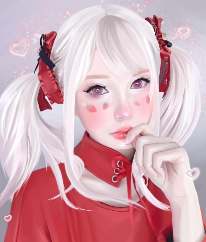 Портрет девушки (digital art)