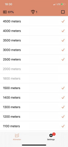 Приложения для парашютистов