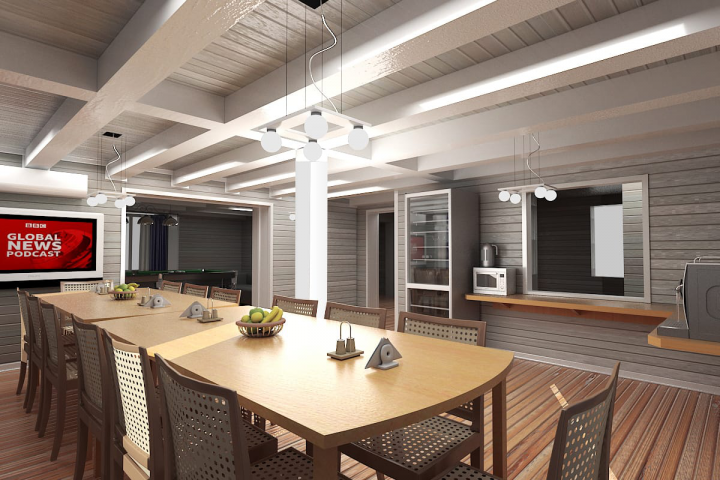 Столовая на базе отдыха