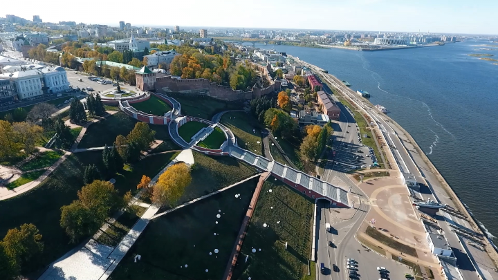 Репортаж о строительстве ЖК "Георгиевский" в Н.Новгороде