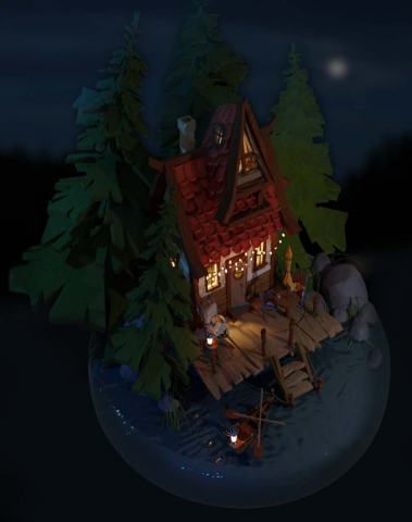 House on the lake