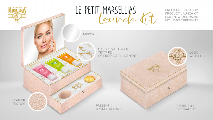 Упаковка Launch Kit для Le petit marseillais