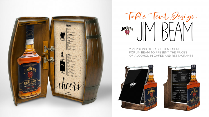 Тейбл Тент для Jim Beam