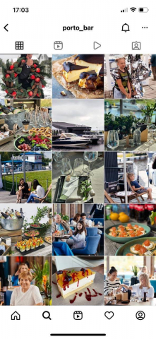 Ведение инстаграм страницы ресторана