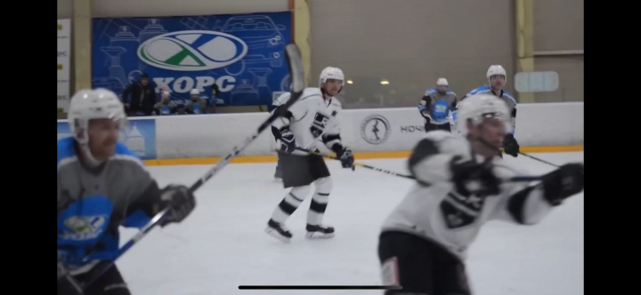 Видеорепортаж с хоккейного матча