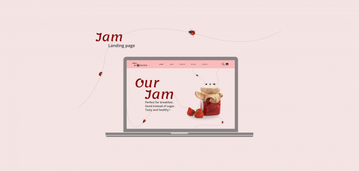 Jam Landing page