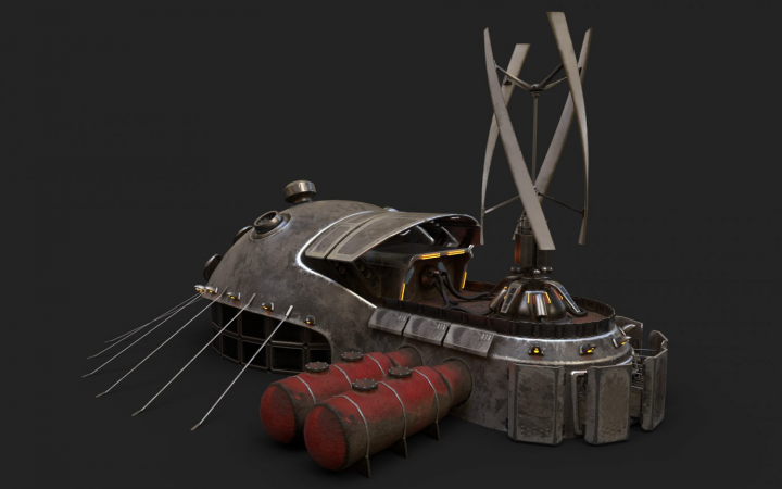 Sci-fi building 1901