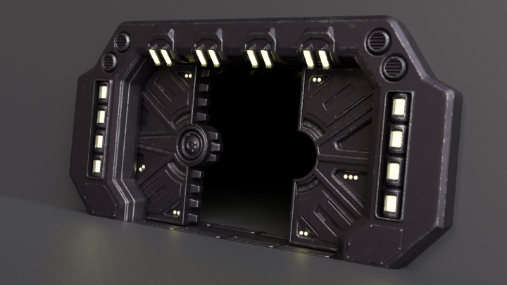 Sci-fi door 02
